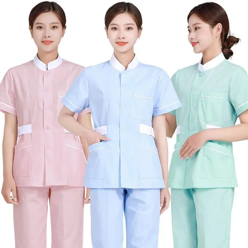 Women Nurse Suits Hospital Doctor and Nurse Working Uniform Medical Surgical Long and Short Sleeve Nurse Shirt and Trousers
Women Nurse Suits Hospital Doctor and Nurse Working Uniform Medical Surgical Long and Short Sleeve Nurse Shirt and Trousers