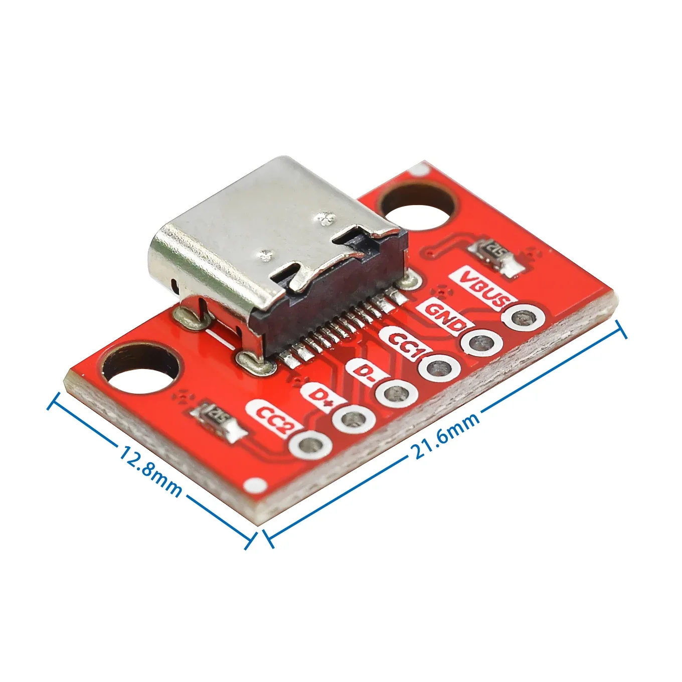 TYPE-C Female Test Board USB3.1 16P to 2.54 High Current Power Adapter Board Module Double-sided Front Back Plug Test Board
TYPE-C Female Test Board USB3.1 16P to 2.54 High Current Power Adapter Board Module Double-sided Front Back Plug Test Board