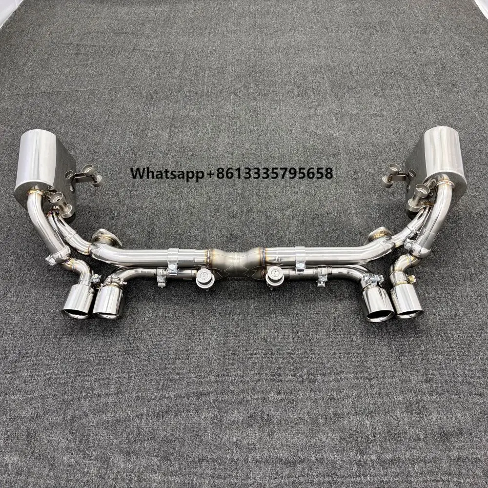 Catback Exhaust for Porsche 911 (997.1/997.2) 3.8 Carrera 2004-2012 High Performance 304 Stainless Steel Exhaust Pipe Muffler 
Catback Exhaust for Porsche 911 (997.1/997.2) 3.8 Carrera 2004-2012 High Performance 304 Stainless Steel Exhaust Pipe Muffler
