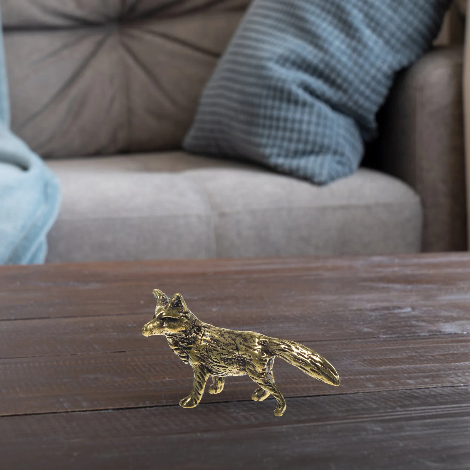 House Brass Fox Ornament Baby Accessories for Feng Stuffed Animal Figurine
House Brass Fox Ornament Baby Accessories for Feng Stuffed Animal Figurine