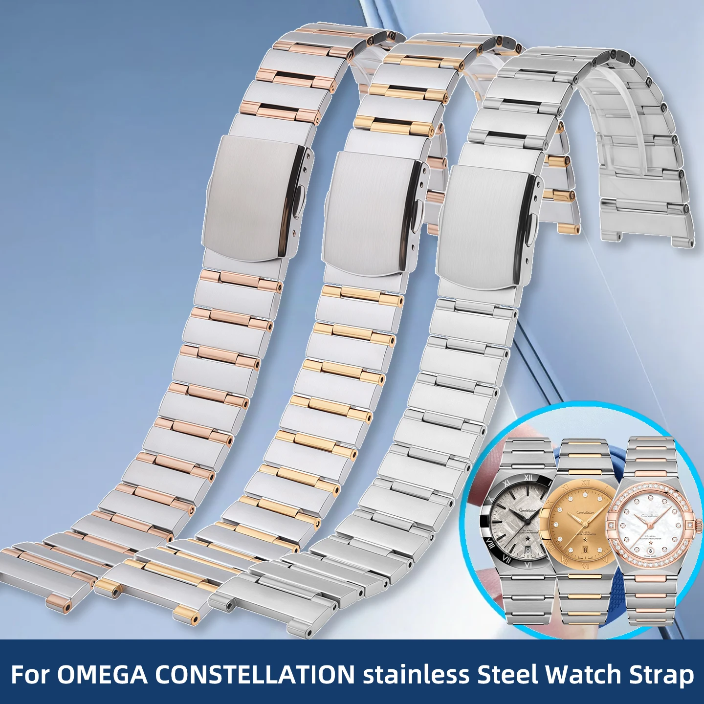 Ремешок для часов премиум-класса из нержавеющей стали для Omega CONSTELLATION 131.20 25 30, металлический ремешок для часов, браслет с вогнутым интерфейсом, женский и мужской браслет
Ремешок для часов премиум-класса из нержавеющей стали для Omega CONSTELLATION 131.20 25 30, металлический ремешок для часов, браслет с вогнутым интерфейсом, женский и мужской браслет