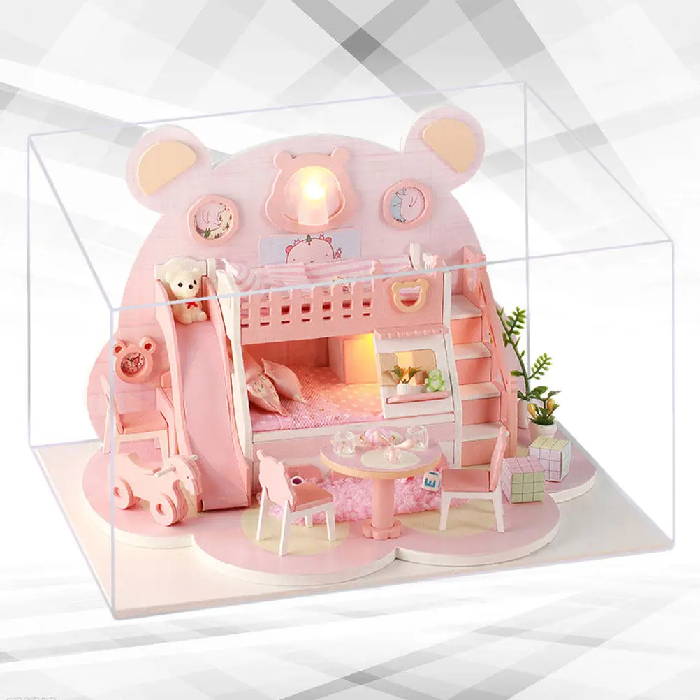 Assorted Color Mini House Assemble Villa DIY Set Birthday Christmas Gift Enhance Creativity Family Activity Mini House Model
Assorted Color Mini House Assemble Villa DIY Set Birthday Christmas Gift Enhance Creativity Family Activity Mini House Model