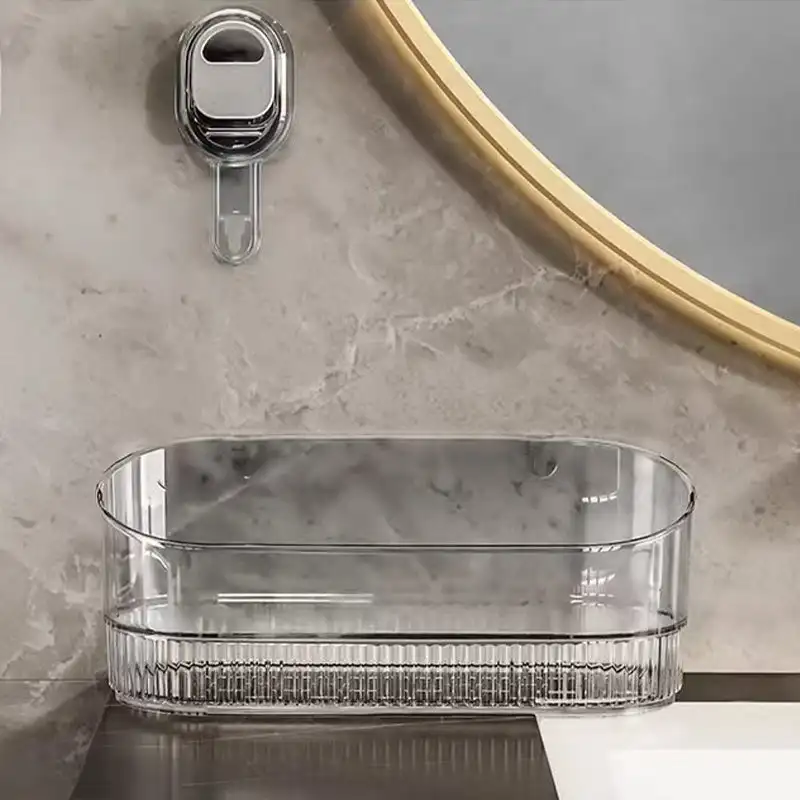 Wall Mounted Shower Suction Cup Basket - Multifunctional Bathroom Organiser Cosmetic Shelf Toiletries Storage Box
Wall Mounted Shower Suction Cup Basket - Multifunctional Bathroom Organiser Cosmetic Shelf Toiletries Storage Box