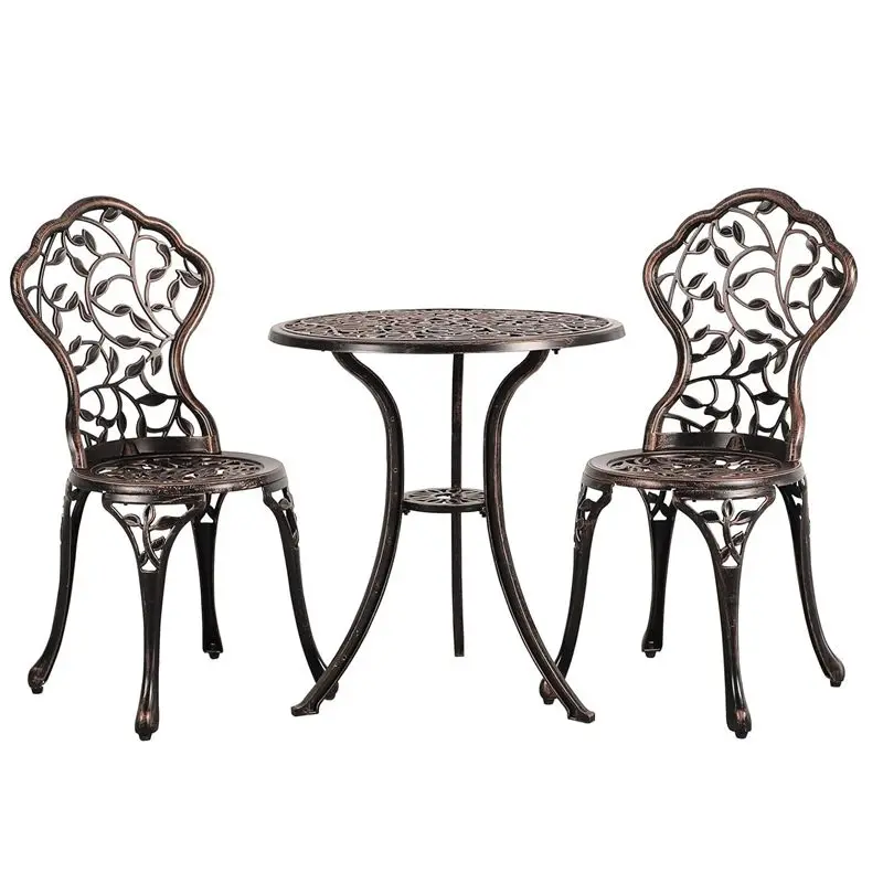 Modern foliage aluminum outdoor patio furniture for garden balconies, hotel parks or lounges for casual dining
Modern foliage aluminum outdoor patio furniture for garden balconies, hotel parks or lounges for casual dining