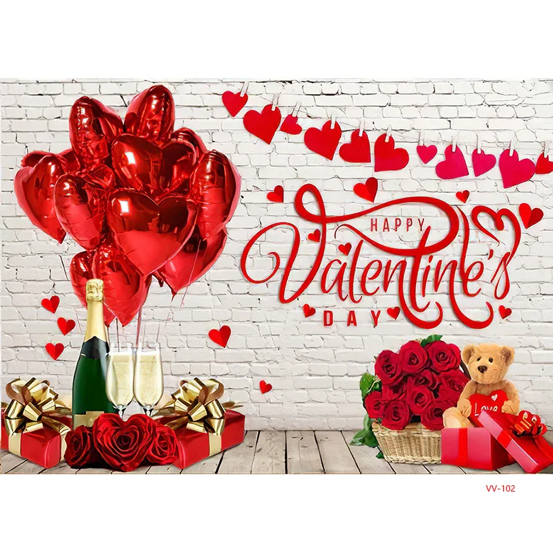 Valentine's Day Background Curtain Red Rose Love Wedding Pre Wedding Party Newborn Birthday Photography Backdrops Props VV-66
Valentine's Day Background Curtain Red Rose Love Wedding Pre Wedding Party Newborn Birthday Photography Backdrops Props VV-66