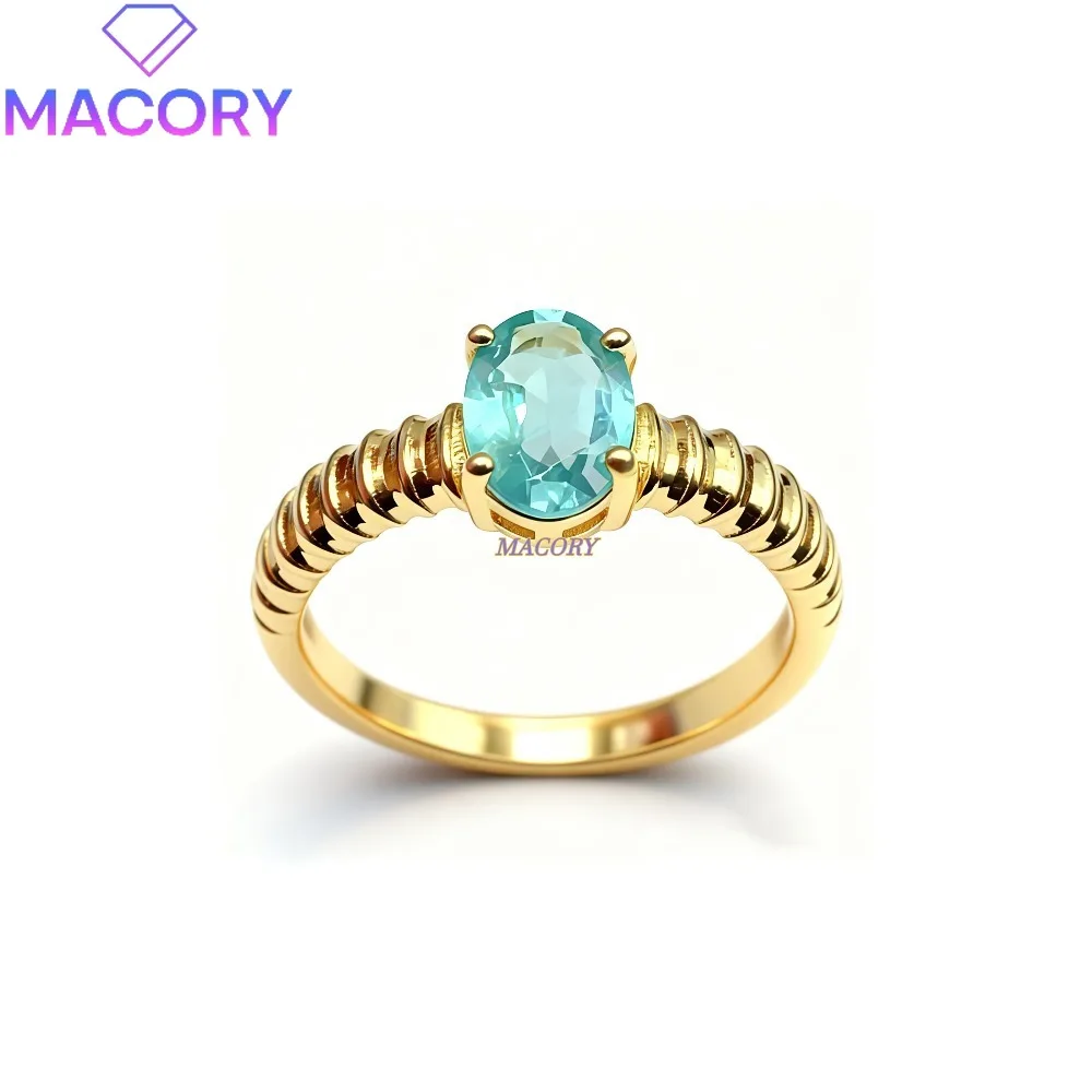 New Women's emerald ring made of 925 sterling silver with beautiful color suitable as a holiday or anniversary gift for women
New Women's emerald ring made of 925 sterling silver with beautiful color suitable as a holiday or anniversary gift for women