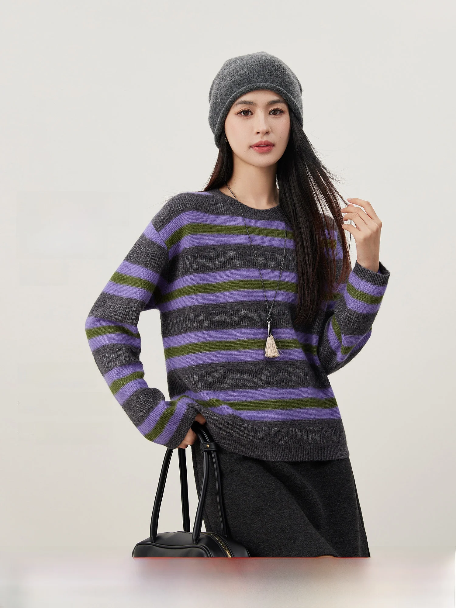 MIJOR Quali круглый вязаный шерстяной свитер Ne женский текстурированный полосатый Camere Blend Soft Ele Sle Long Sve ort ...
MIJOR Quali круглый вязаный шерстяной свитер Ne женский текстурированный полосатый Camere Blend Soft Ele Sle Long Sve ort ...