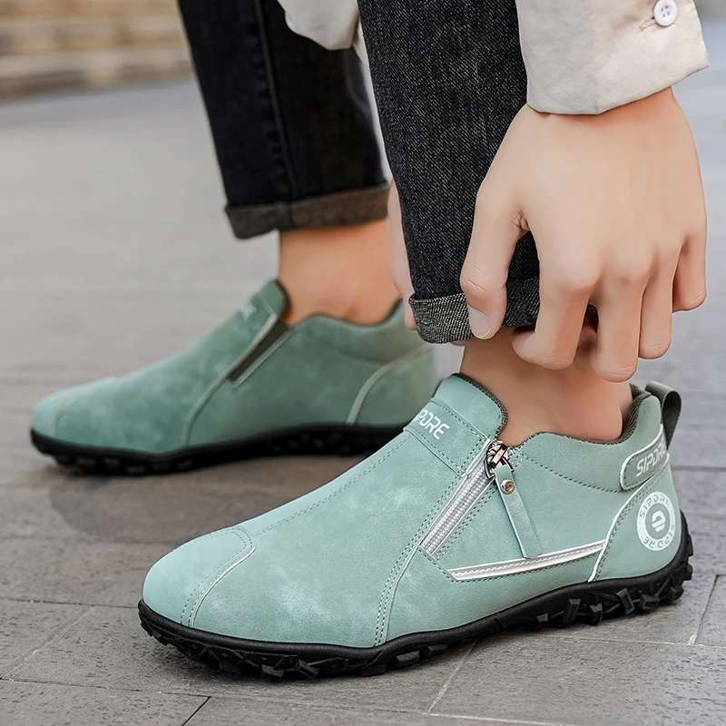 Men's Zipper Chelsea Slip-On Sneakers 2026 Breathable Boots Khaki Skate Shoes Non-Slip Durable Casual Athletic Footwear for Men
Men's Zipper Chelsea Slip-On Sneakers 2026 Breathable Boots Khaki Skate Shoes Non-Slip Durable Casual Athletic Footwear for Men