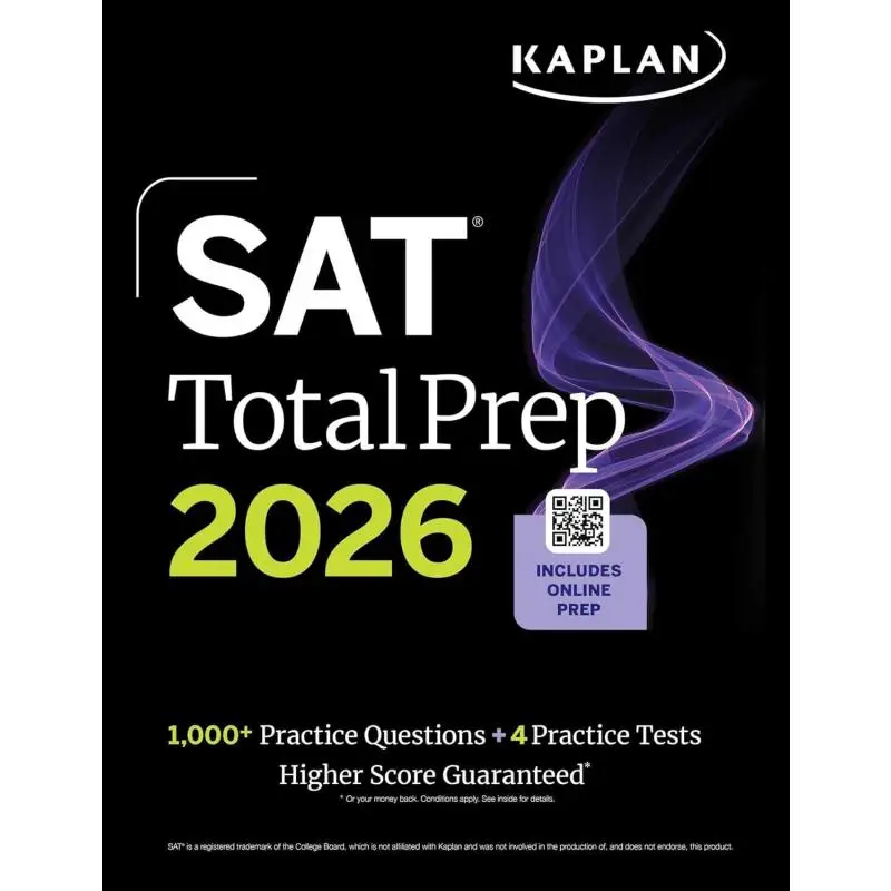 Total Prep 2026 SAT включает 4 практические тесты полной длины, 1100 тренировочных вопросов, доступ к 1 год в онлайн-виктории и видео
Total Prep 2026 SAT включает 4 практические тесты полной длины, 1100 тренировочных вопросов, доступ к 1 год в онлайн-виктории и видео