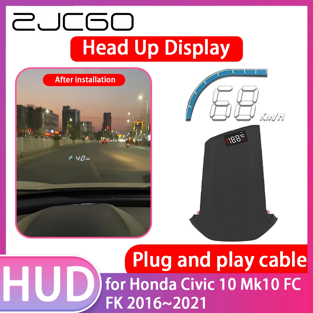 Car Special Hidden HUD Head Up Display Speedometer Speed Projector Alarm for Honda Civic 10 Mk10 FC FK 2016~2021
Car Special Hidden HUD Head Up Display Speedometer Speed Projector Alarm for Honda Civic 10 Mk10 FC FK 2016~2021