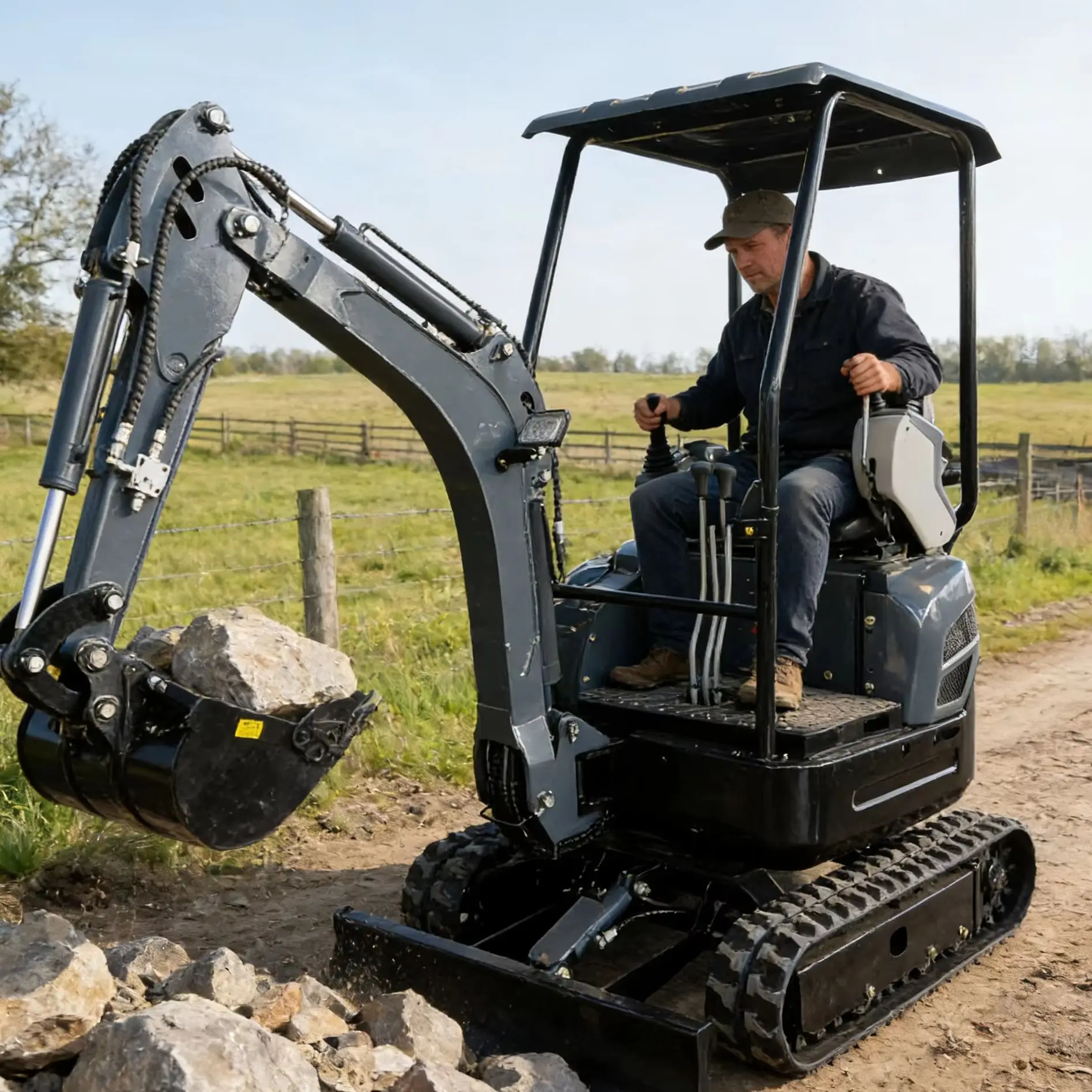 Мини-экскаватор на заказ | Заводская цена и сертификация CE | Высокая эффективность и долговечность
Мини-экскаватор на заказ | Заводская цена и сертификация CE | Высокая эффективность и долговечность