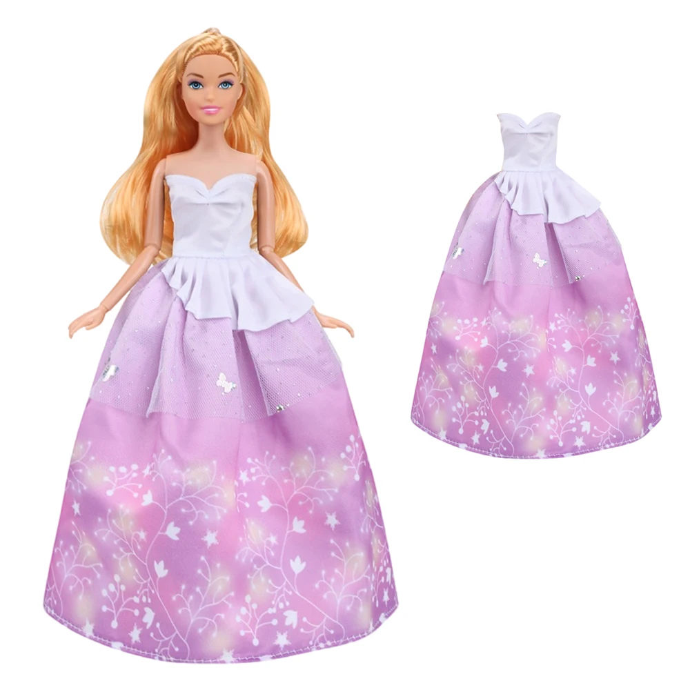 NK 1 Set 11.5 Inch Doll Clothes Purple Dress 30 cm Doll Wedding Grown Children's Toy Outfits 1/6 Dolls Accessories
NK 1 Set 11.5 Inch Doll Clothes Purple Dress 30 cm Doll Wedding Grown Children's Toy Outfits 1/6 Dolls Accessories