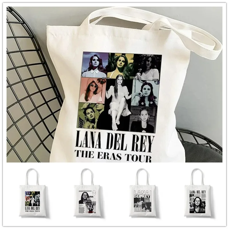 Canvas Tote Bag Lana Del Rey Printed Fans Bags Harajuku Women Shoulder Handbag Large Capacity Shopping Bags Eco Girls Handbags
Canvas Tote Bag Lana Del Rey Printed Fans Bags Harajuku Women Shoulder Handbag Large Capacity Shopping Bags Eco Girls Handbags