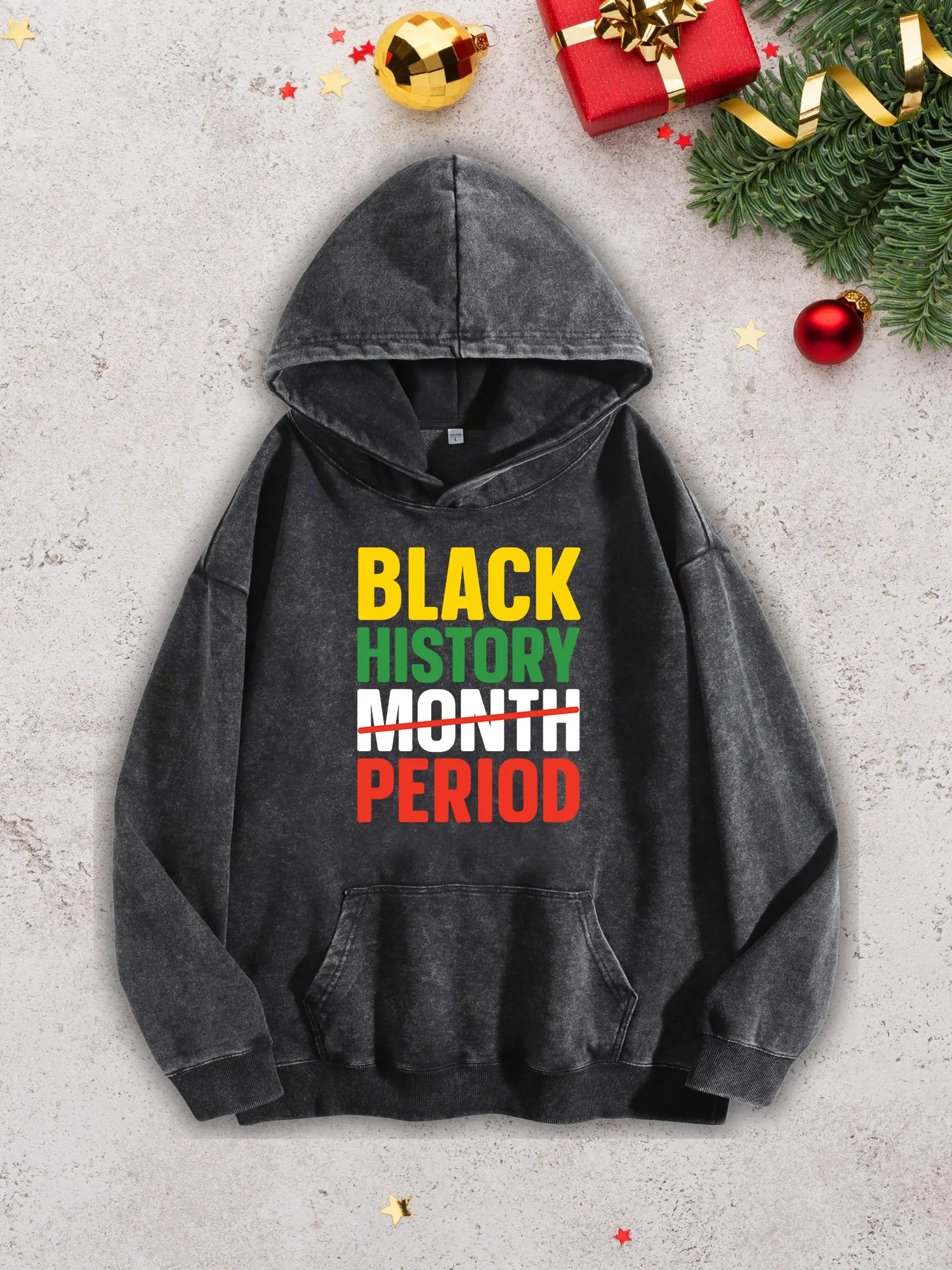 Black History Period Men's Heavyweight Hoodie - Retro Street Style Black Pullover, Fall & Winter Sweatshirt 400Gsm
Black History Period Men's Heavyweight Hoodie - Retro Street Style Black Pullover, Fall & Winter Sweatshirt 400Gsm