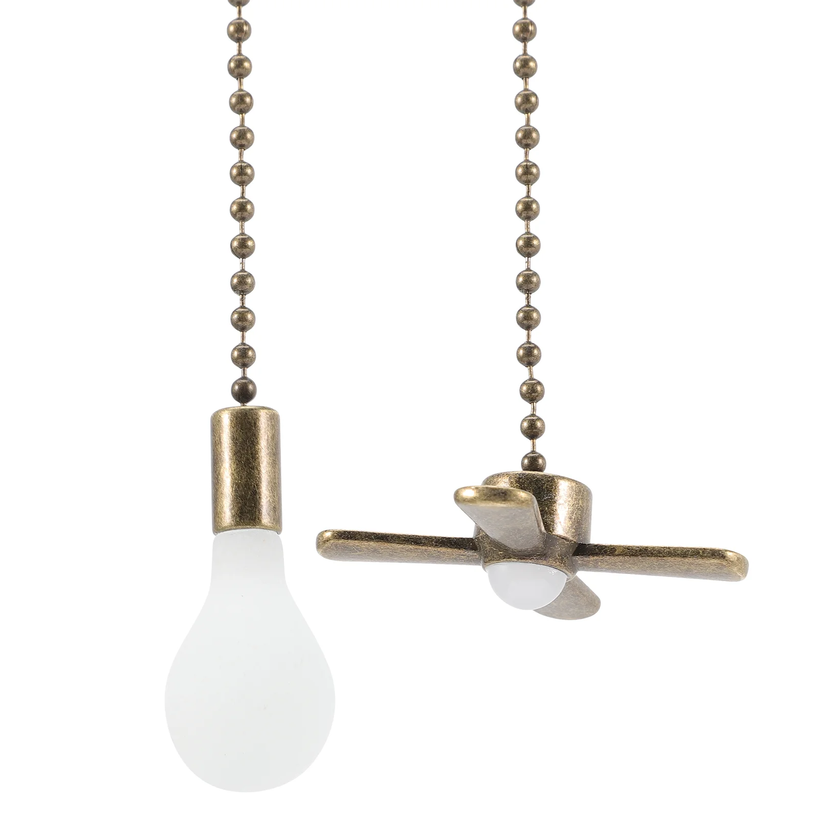 2 Pcs Ceiling Fan Bulb Extension Chain Extender Retro Pull Bat Lamp Accessories Pendant Indoor
2 Pcs Ceiling Fan Bulb Extension Chain Extender Retro Pull Bat Lamp Accessories Pendant Indoor