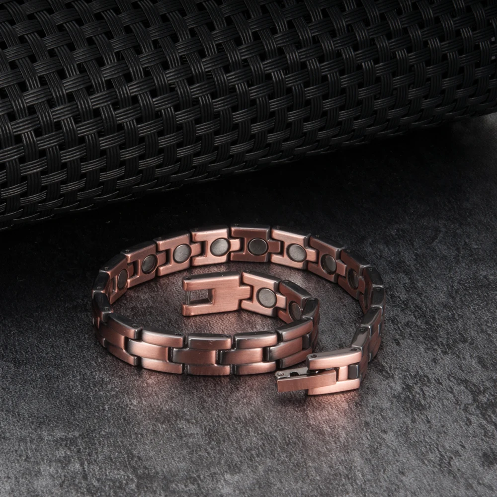 Copper Magnetic Bracelets for Women Men Vintage Pure Copper Magnet Health Bracelets Women Chain Brand Bracelets Femme
Copper Magnetic Bracelets for Women Men Vintage Pure Copper Magnet Health Bracelets Women Chain Brand Bracelets Femme