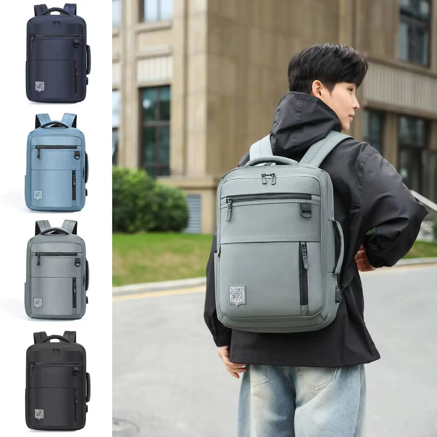 Laptop Backpack Set Large Capacity Daypack Multi-Compartment Business Lightweight High School Bag Crossbody Bag Pencil Case
Laptop Backpack Set Large Capacity Daypack Multi-Compartment Business Lightweight High School Bag Crossbody Bag Pencil Case