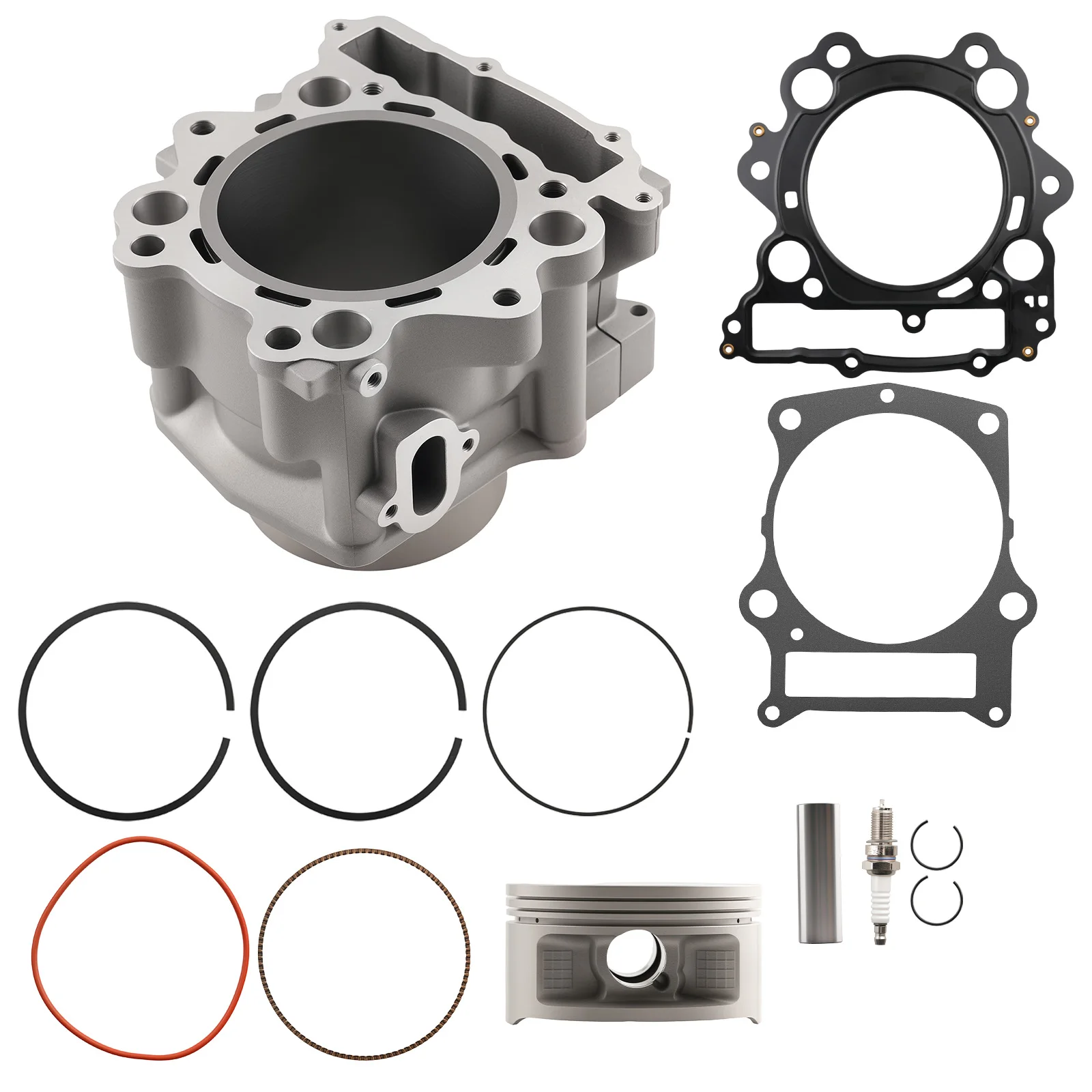 Top End Cylinder Piston Gaskets Rebuild Kit For 02-08 Yamaha Grizzly 660 YFM ATV
Top End Cylinder Piston Gaskets Rebuild Kit For 02-08 Yamaha Grizzly 660 YFM ATV