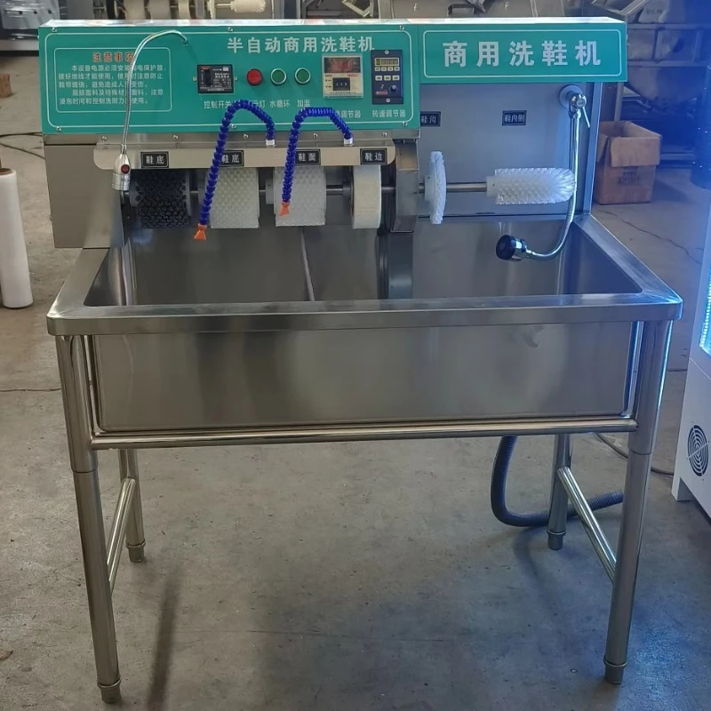Shoe cleaning machinery Sneaker washing machine Stainless steel automatic shoe washing machine
Shoe cleaning machinery Sneaker washing machine Stainless steel automatic shoe washing machine