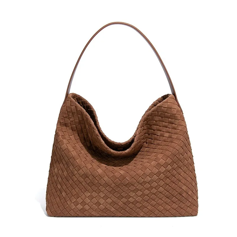 Handwoven Underarm Bag Fashionable Texture Versatile Shoulder Bag Commuting Bucket Crossbody Women's Bag
Handwoven Underarm Bag Fashionable Texture Versatile Shoulder Bag Commuting Bucket Crossbody Women's Bag