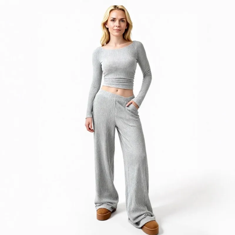 Повседневная одежда из двух предметов, женские новые женские брюки, весенне-осенние свободные широкие брюки с высокой талией, повседневный брючный костюм с прямыми штанинами
Повседневная одежда из двух предметов, женские новые женские брюки, весенне-осенние свободные широкие брюки с высокой талией, повседневный брючный костюм с прямыми штанинами