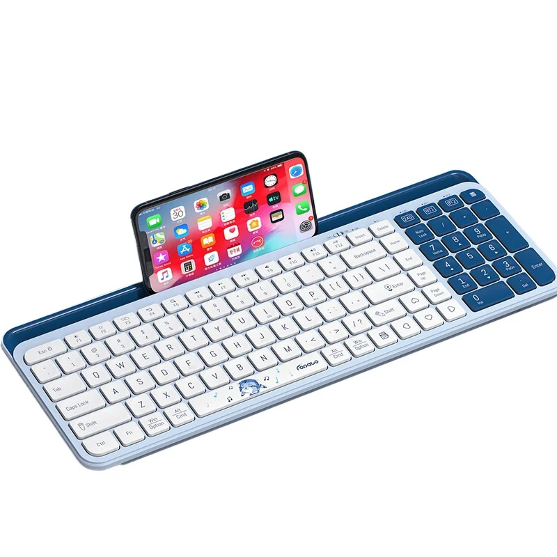 Silent keyboard, office wireless membrane notebook universal three-mode gaming keyboard mechanical keyboard
Silent keyboard, office wireless membrane notebook universal three-mode gaming keyboard mechanical keyboard