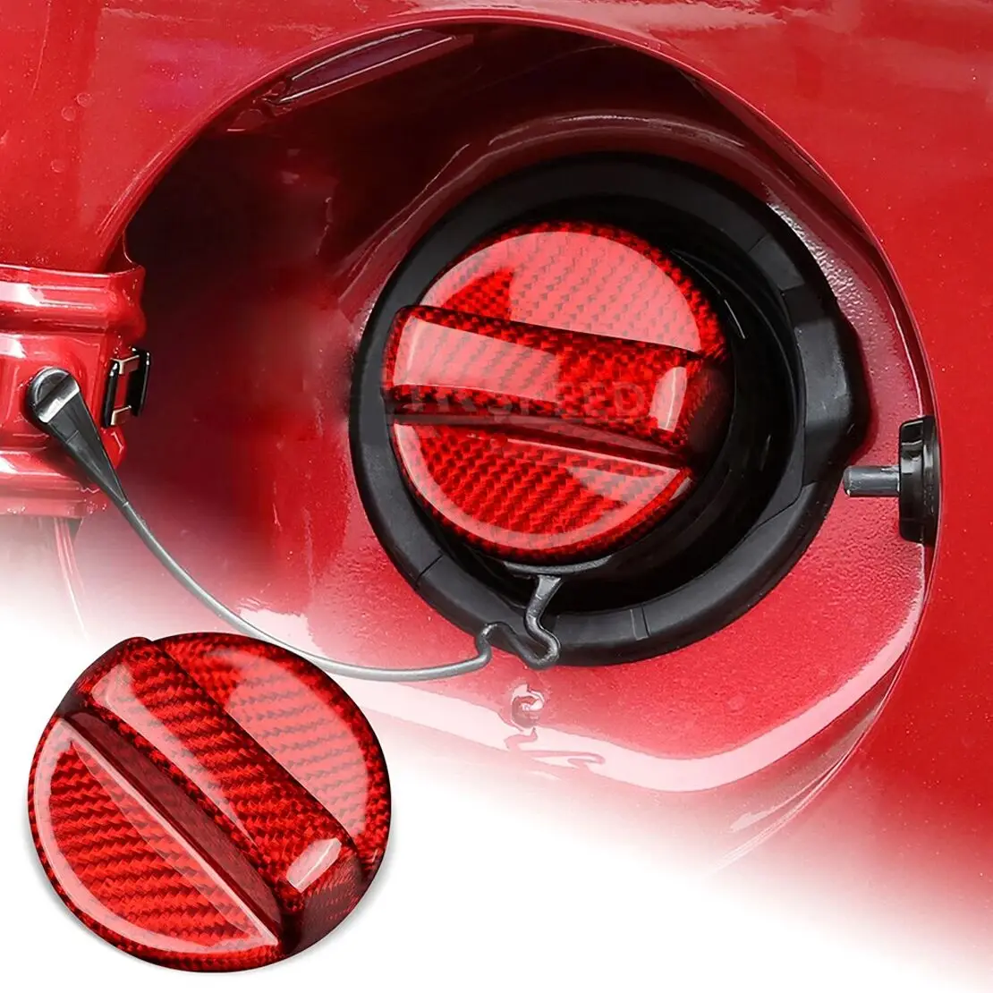 Red Real Carbon Fiber Fuel Gas Oil Tank Filler Cap Cover Trim fit for Lexus IS300 350 500 F Sport 2021 2022 2023 2024
Red Real Carbon Fiber Fuel Gas Oil Tank Filler Cap Cover Trim fit for Lexus IS300 350 500 F Sport 2021 2022 2023 2024