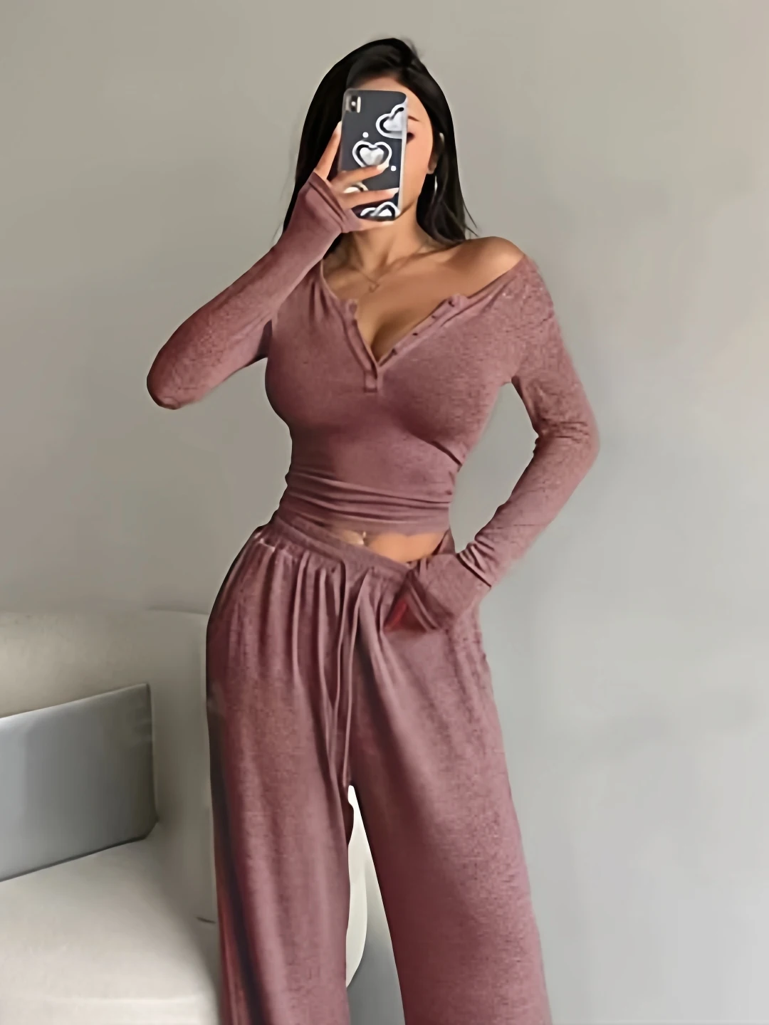 Casual Tight Fit Top And Pants Set Comfortable Long Pants Ensemble Faionable Workwear Polyester Material Spring Collection
Casual Tight Fit Top And Pants Set Comfortable Long Pants Ensemble Faionable Workwear Polyester Material Spring Collection