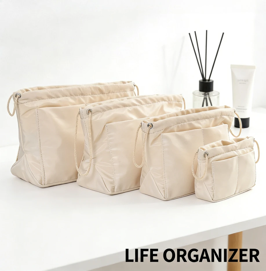 2026 Medium Multifunctional Makeup Bag Organizer Insert For Purse Cosmetic Storage
2026 Medium Multifunctional Makeup Bag Organizer Insert For Purse Cosmetic Storage