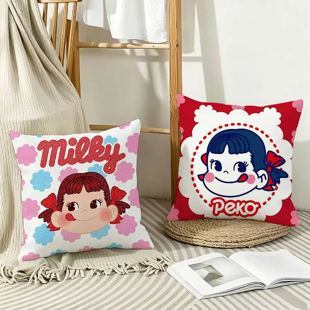 CUTE M-Milky Peko Chan Pillow Case Pattern Printed Pillowcase For Living Room Sofa Cushion Cover
CUTE M-Milky Peko Chan Pillow Case Pattern Printed Pillowcase For Living Room Sofa Cushion Cover