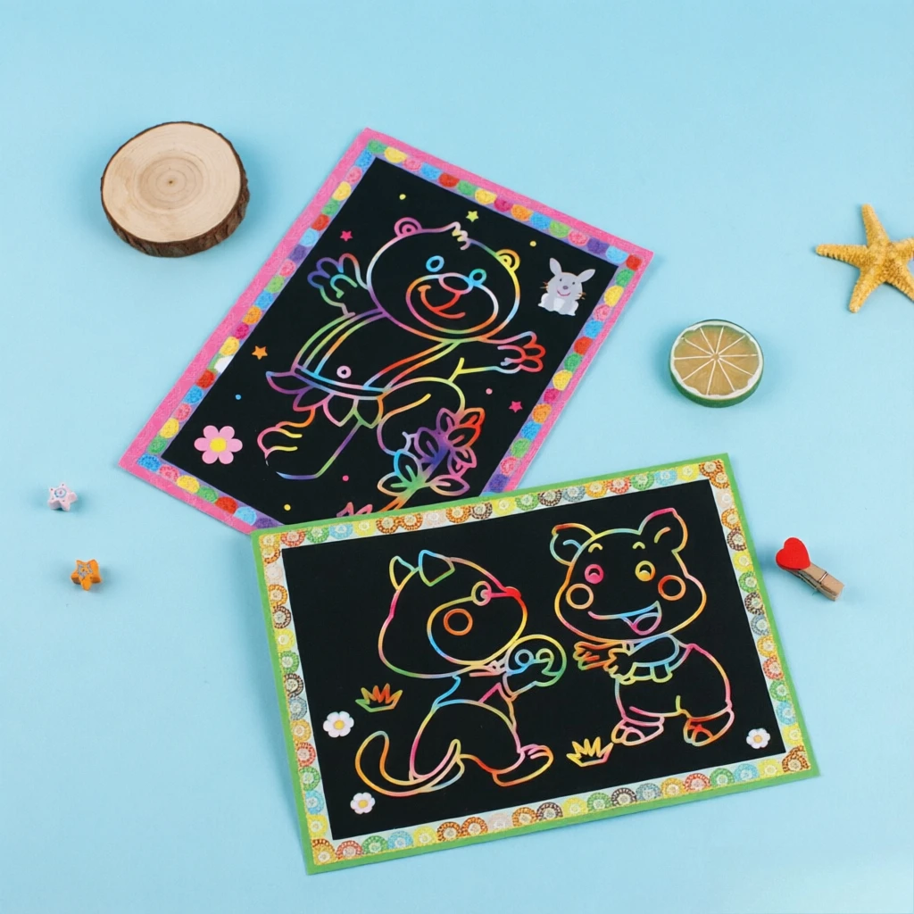 1-20pcs Colorful Scratch Art Party Favors, Mini Cartoon Doodle Sheets, Perfect Kids' Birthday Gifts & Classroom Rewards
1-20pcs Colorful Scratch Art Party Favors, Mini Cartoon Doodle Sheets, Perfect Kids' Birthday Gifts & Classroom Rewards