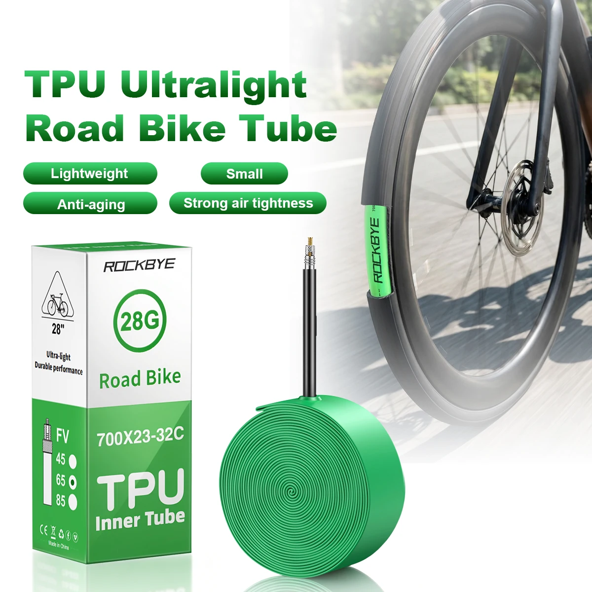 Bike Inner Tube Ultralight TPU French Valve Length 65mm Inner Tube 700C Bike Inner Tire Bike Accessories For Mountain
Bike Inner Tube Ultralight TPU French Valve Length 65mm Inner Tube 700C Bike Inner Tire Bike Accessories For Mountain