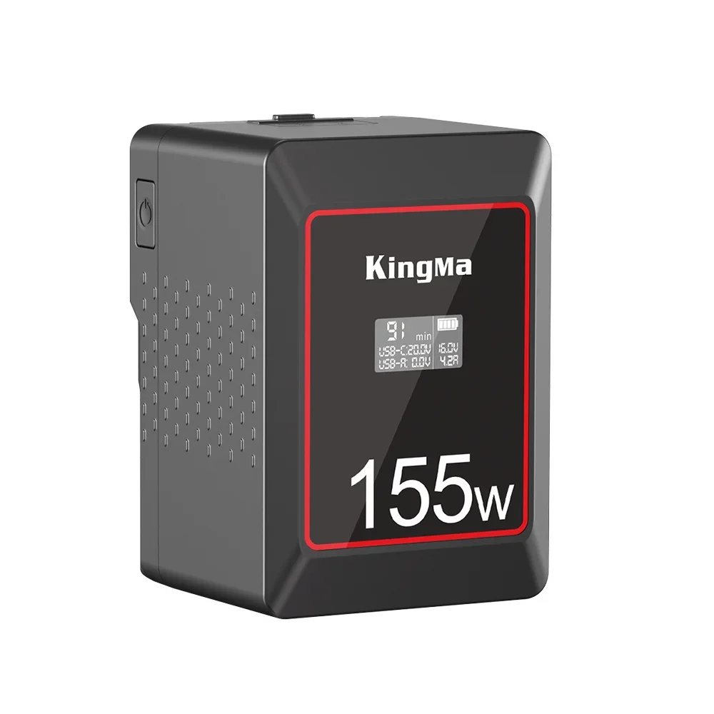 KingMa New Arrival Mini V-Mount Battery 10500mAh 155W Li-ion rechargeable V-Mount battery For Digital Cameras
KingMa New Arrival Mini V-Mount Battery 10500mAh 155W Li-ion rechargeable V-Mount battery For Digital Cameras