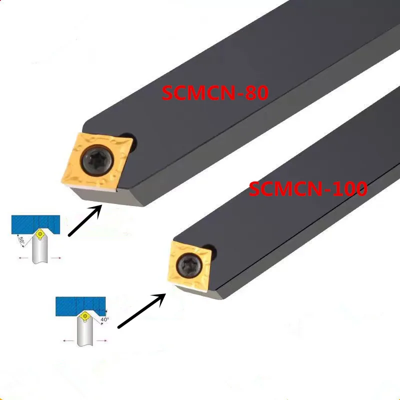 SCMCN1212H06-100 SCMCN1212H06-80 SCMCN1212H09-100 SCMCN1212H09-80 40 градусов/50 градусов Внешние токарные инструменты
SCMCN1212H06-100 SCMCN1212H06-80 SCMCN1212H09-100 SCMCN1212H09-80 40 градусов/50 градусов Внешние токарные инструменты