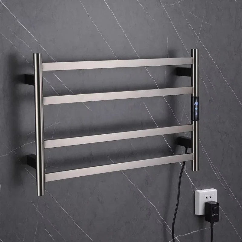 Manufacturer Customized Heated Smart Towel Warmer Stainless Steel Towel Rack Bathroom Towel Holder
Manufacturer Customized Heated Smart Towel Warmer Stainless Steel Towel Rack Bathroom Towel Holder