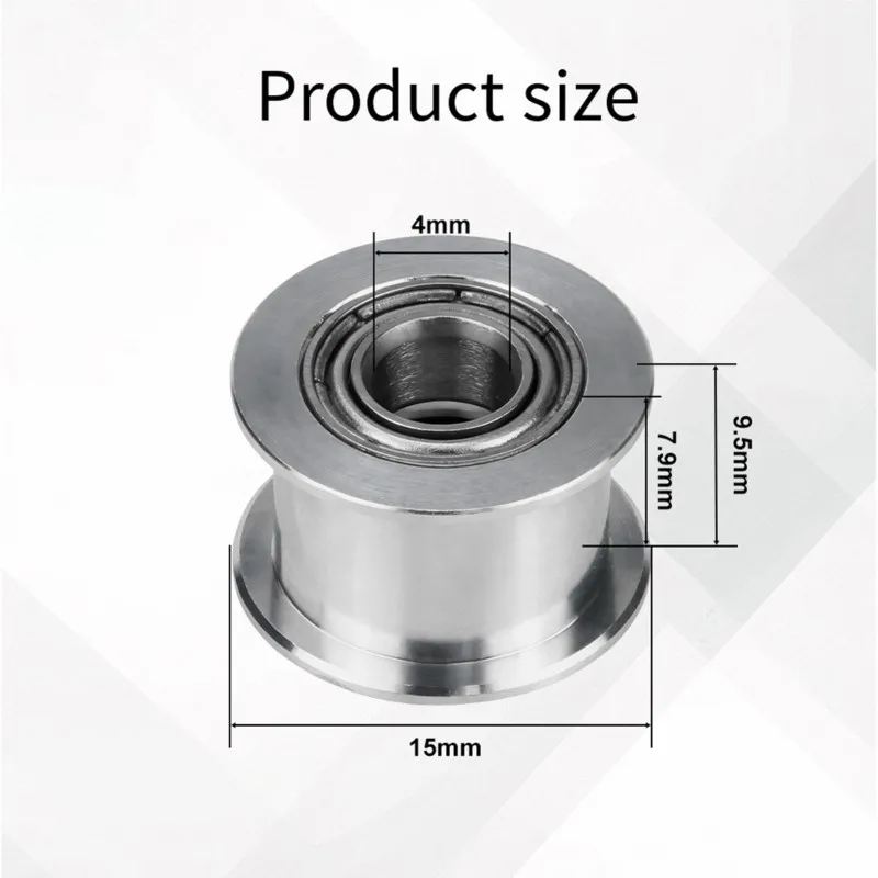 AT82-For Bambu Lab X1/P1 Series Compatible Toaiot Idler Pulley 1 Pack For Bambulab X1/X1C/P1P/P1S XY Belt Tensioner Bore 5Mm
AT82-For Bambu Lab X1/P1 Series Compatible Toaiot Idler Pulley 1 Pack For Bambulab X1/X1C/P1P/P1S XY Belt Tensioner Bore 5Mm