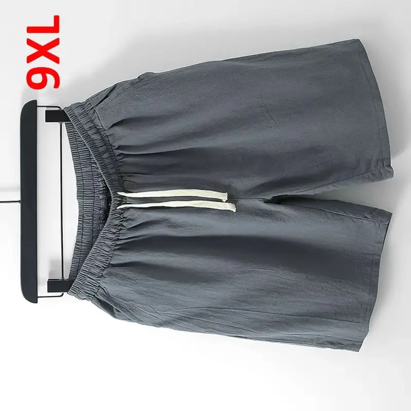 Summer Linen Shorts Men Fashion Casual Linen Short Pants Big Size 9XL Shorts Solid Color Elastic Waist Bottoms Male
Summer Linen Shorts Men Fashion Casual Linen Short Pants Big Size 9XL Shorts Solid Color Elastic Waist Bottoms Male