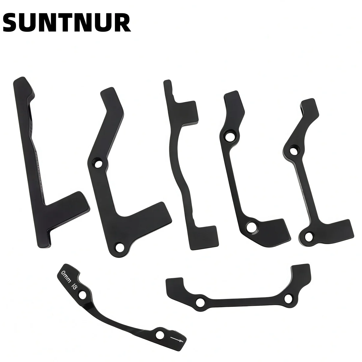 SUNTNUR Aluminum 6061 Disc Brake Adapter Bracket - PM/IS to 160 / 180 / 203 MM For Fork / Frame A / B Post ( Black )
SUNTNUR Aluminum 6061 Disc Brake Adapter Bracket - PM/IS to 160 / 180 / 203 MM For Fork / Frame A / B Post ( Black )