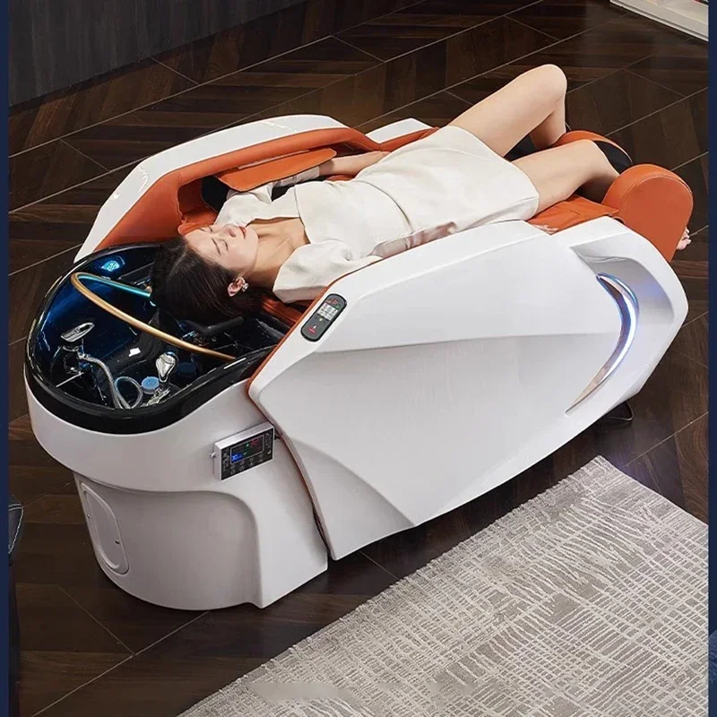 Comfortable Luxury Stretcher Hair Salon Chair Japanese Scalp Treatment Water Spa Barber Wash Mobilier Coiffure Beauty Massage
Comfortable Luxury Stretcher Hair Salon Chair Japanese Scalp Treatment Water Spa Barber Wash Mobilier Coiffure Beauty Massage