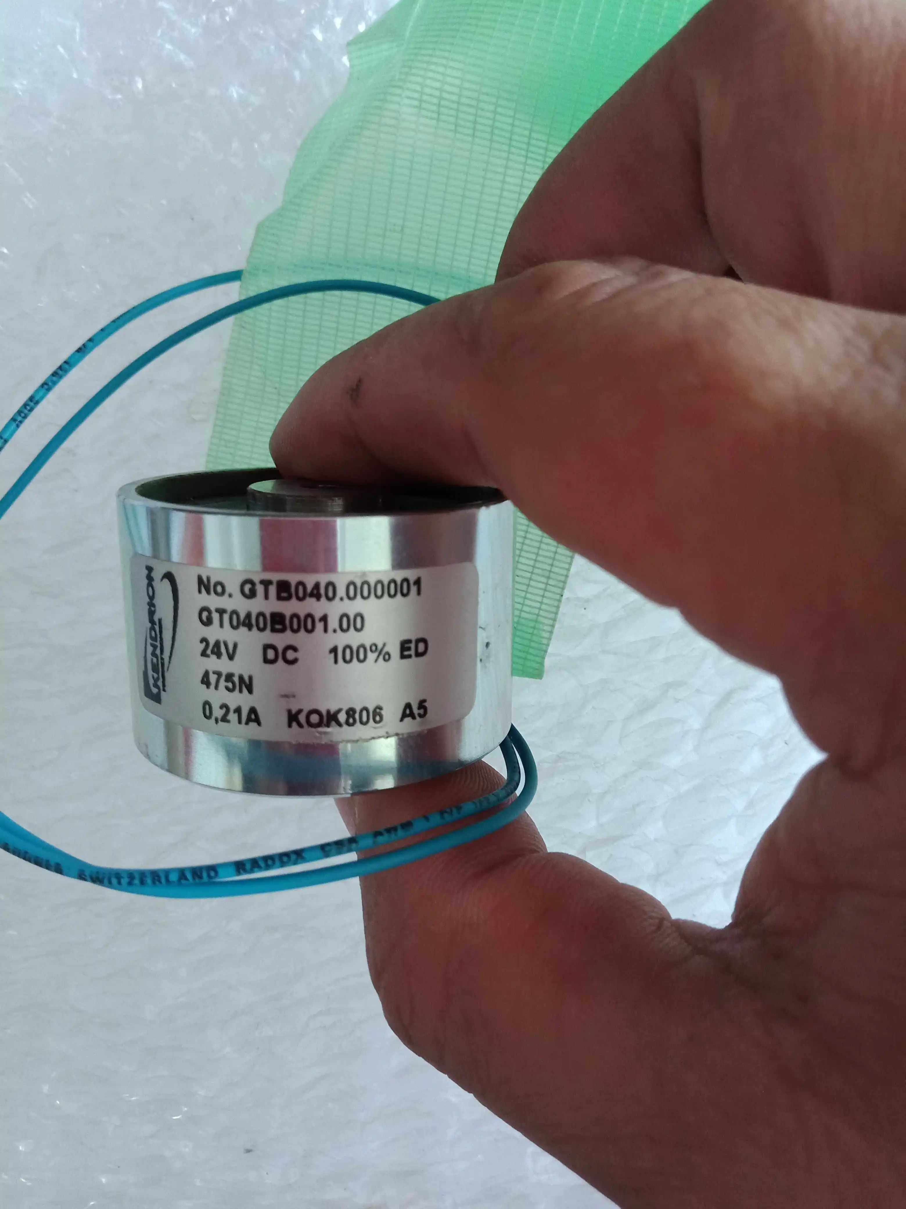 KENDRION Used GTB 040.00001 GT 040B 001.00 for sale, real shot brand new
KENDRION Used GTB 040.00001 GT 040B 001.00 for sale, real shot brand new