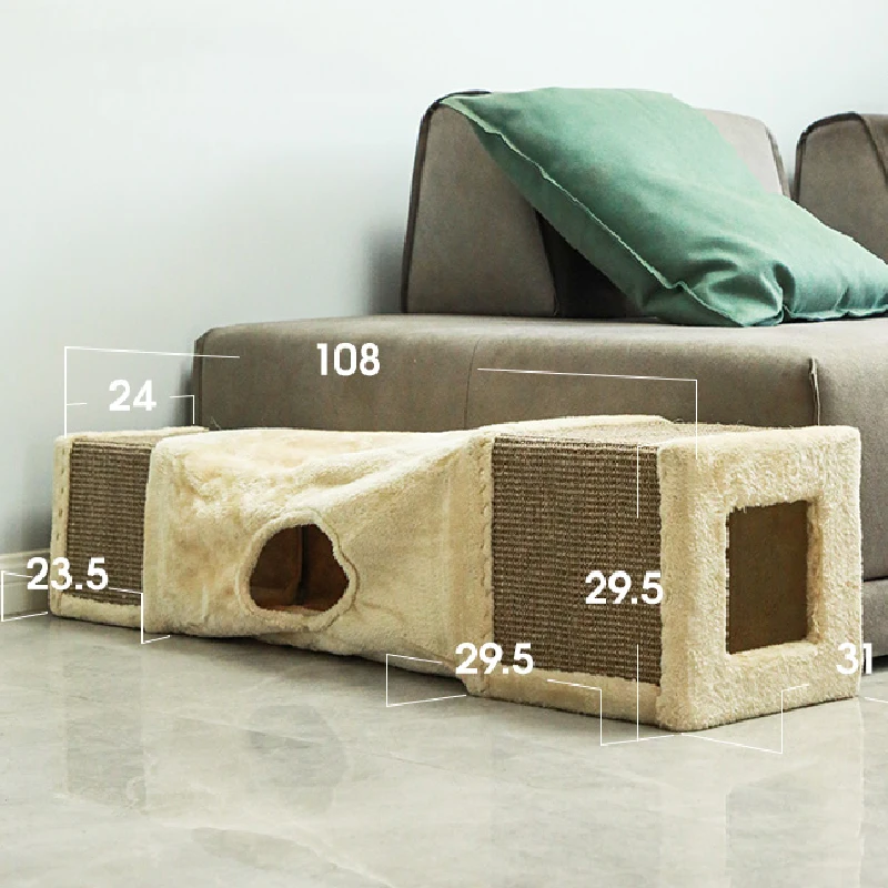 Туннель для кошек Sisal, всесезонное универсальное складное гнездо для кошек, котята с вращающимся драконом, зимние теплые товары для домашних животных
Туннель для кошек Sisal, всесезонное универсальное складное гнездо для кошек, котята с вращающимся драконом, зимние теплые товары для домашних животных