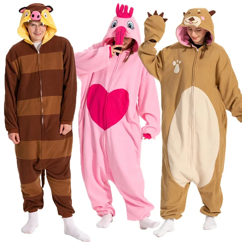 Onesieshow Animal Kigurumi Pyjamas Halloween Onesie Adult Cartoon Water Sloth Opossum Pajama Cosplay Party Women Men Homewear
Onesieshow Animal Kigurumi Pyjamas Halloween Onesie Adult Cartoon Water Sloth Opossum Pajama Cosplay Party Women Men Homewear