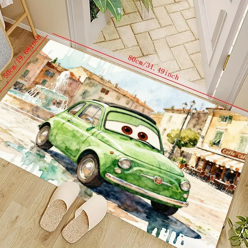 1 шт. причудливый зеленый мультяшный автомобильный акварельный напольный коврик, с итальянской деревенской уличной сцены, противоскользящие и мягкие декоративные
1 шт. причудливый зеленый мультяшный автомобильный акварельный напольный коврик, с итальянской деревенской уличной сцены, противоскользящие и мягкие декоративные