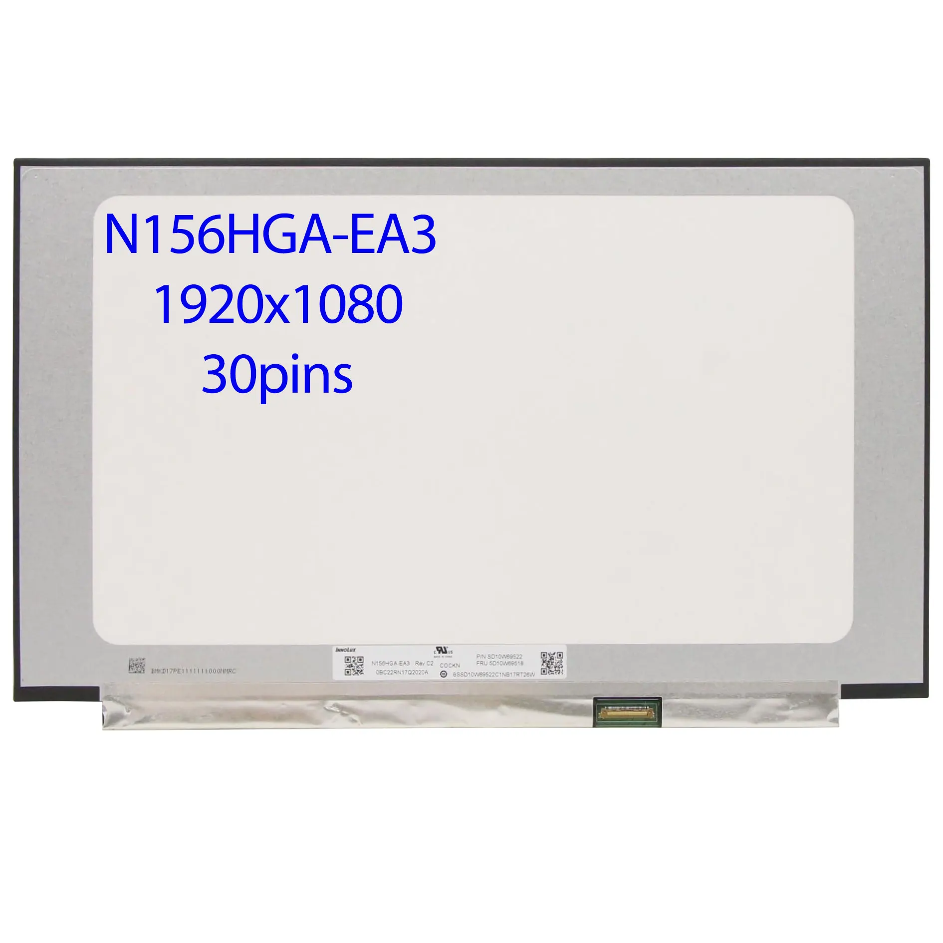 Тонкий ЖК-экран для ноутбука 15,6 дюйма N156HGA-EA3 B156HTN06.1 B156HTN06.3 NT156FHM-N61 NT156FHM-N62 Панель дисплея FHD1920x1080
Тонкий ЖК-экран для ноутбука 15,6 дюйма N156HGA-EA3 B156HTN06.1 B156HTN06.3 NT156FHM-N61 NT156FHM-N62 Панель дисплея FHD1920x1080