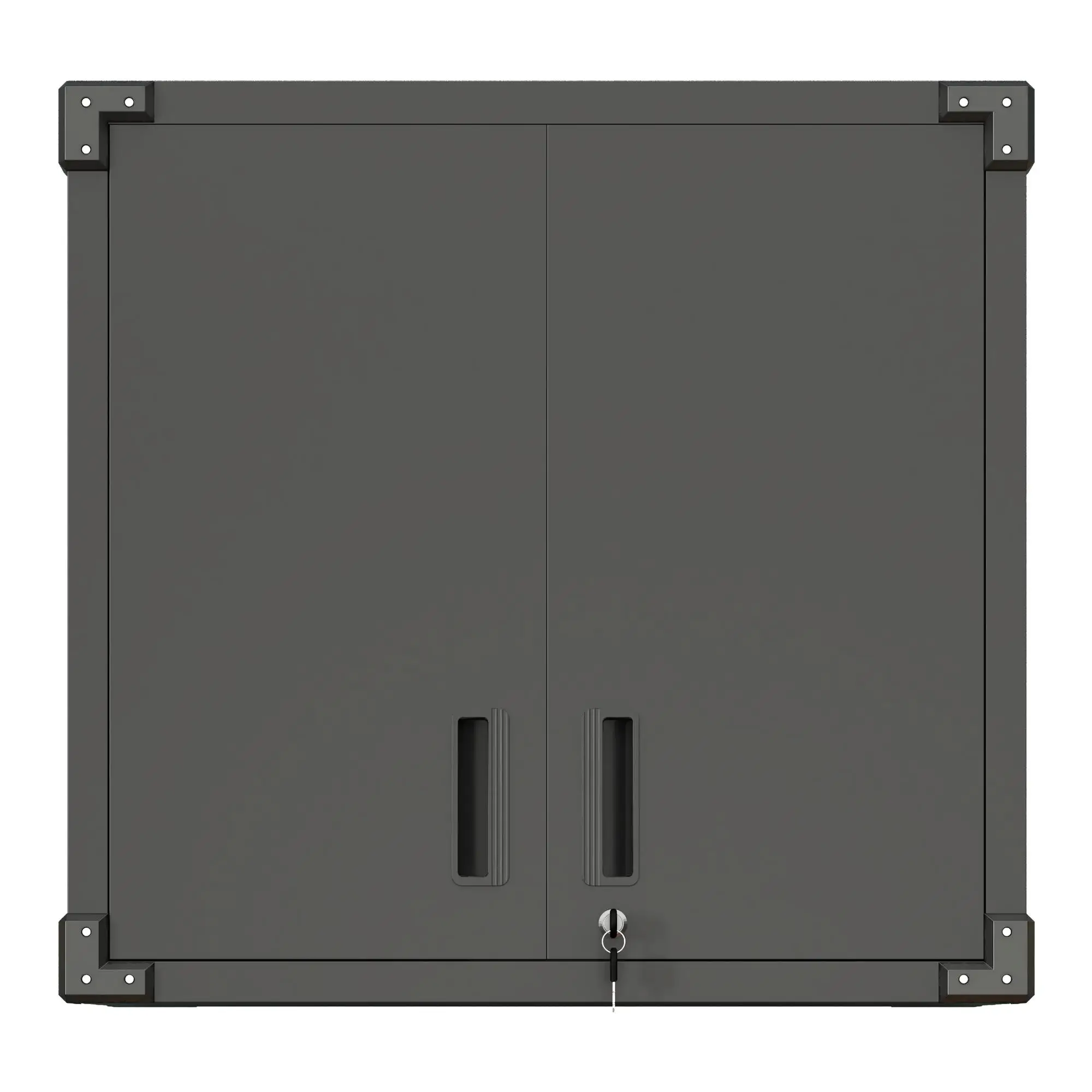 Metal Wall-Mounted Storage Cabinet with Lockable Doors, Adjustable Shelf & Open Drawer for garage /Office - Easy Assembly
Metal Wall-Mounted Storage Cabinet with Lockable Doors, Adjustable Shelf & Open Drawer for garage /Office - Easy Assembly