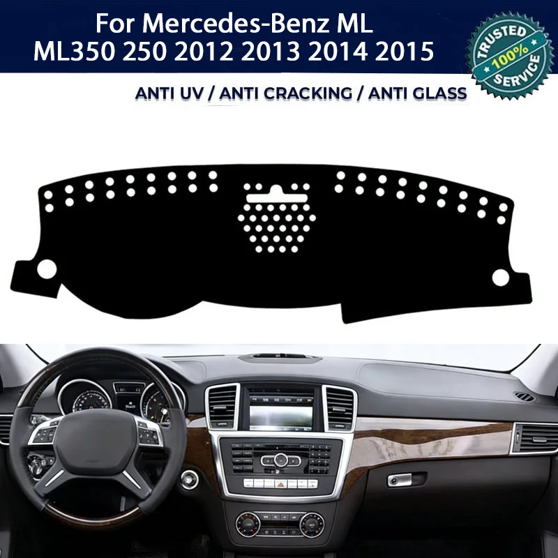 Custom Anti-UV Dashboard Cover Dash Mat Protector Pad For Mercedes-Benz ML ML350 250 2012-2015 Center Console Sunshade
Custom Anti-UV Dashboard Cover Dash Mat Protector Pad For Mercedes-Benz ML ML350 250 2012-2015 Center Console Sunshade