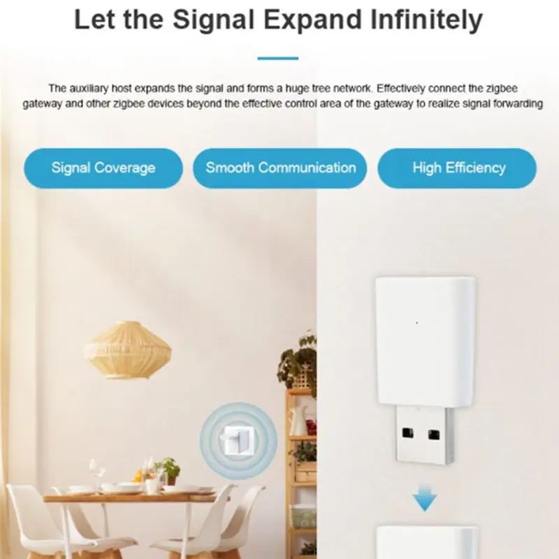Усилитель сигнала A46U ZigBee для умного дома: репитер, расширитель зоны покрытия для устройств Smart Life и автоматизации
Усилитель сигнала A46U ZigBee для умного дома: репитер, расширитель зоны покрытия для устройств Smart Life и автоматизации