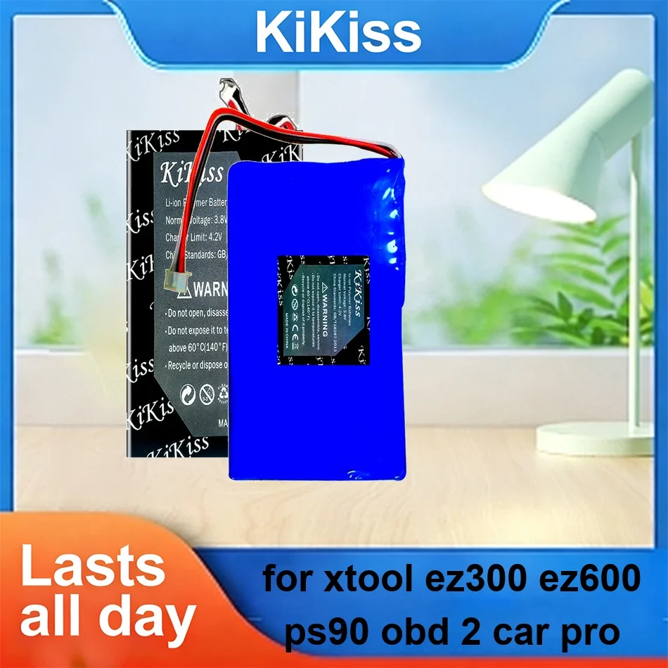Battery Fast Charging JW3970125 2400-9100mAh For Xtool EZ300 EZ600 PS90 Obd 2 Car Pro
Battery Fast Charging JW3970125 2400-9100mAh For Xtool EZ300 EZ600 PS90 Obd 2 Car Pro