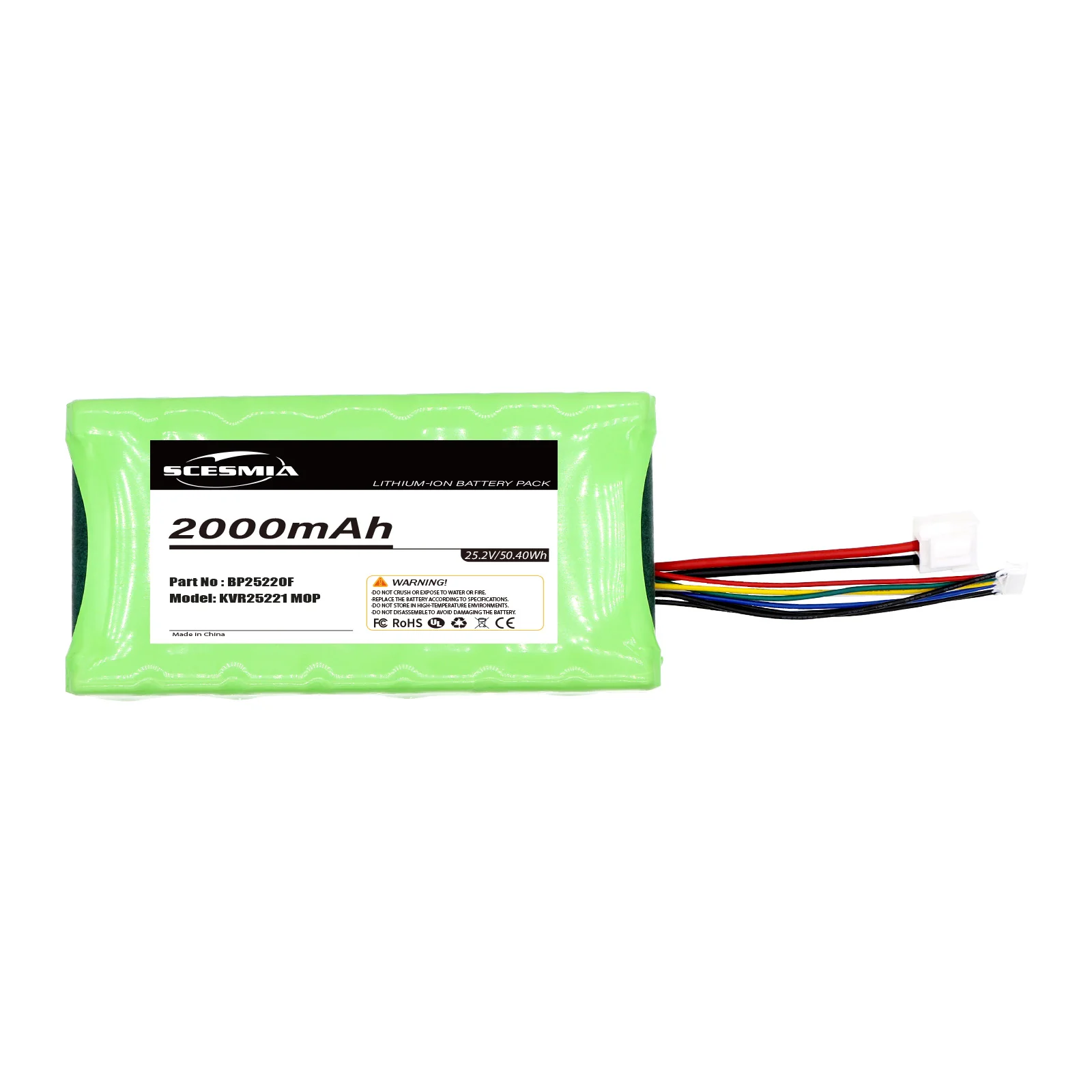 Vacuum Cleaner Battery 25.2V/2200mAh BP25220F for Eureka NEC180 Pro, Midea VSS1800 Beko VRT 70925 V8 8817043200 VCP 3930
Vacuum Cleaner Battery 25.2V/2200mAh BP25220F for Eureka NEC180 Pro, Midea VSS1800 Beko VRT 70925 V8 8817043200 VCP 3930