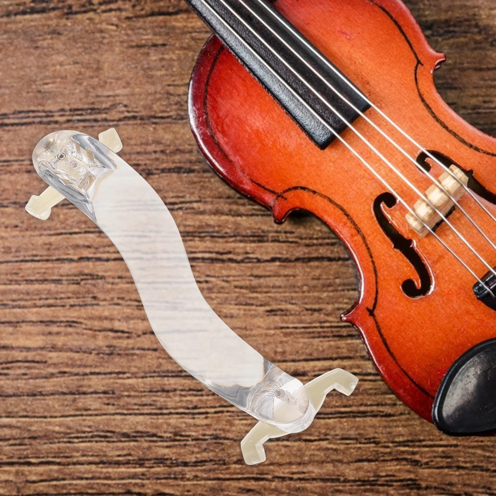 Fine Material Acrylic Violin Shoulder Rest Durable Pad White Support Portable Holder Small Parts Accessories Musical Instruments
Fine Material Acrylic Violin Shoulder Rest Durable Pad White Support Portable Holder Small Parts Accessories Musical Instruments